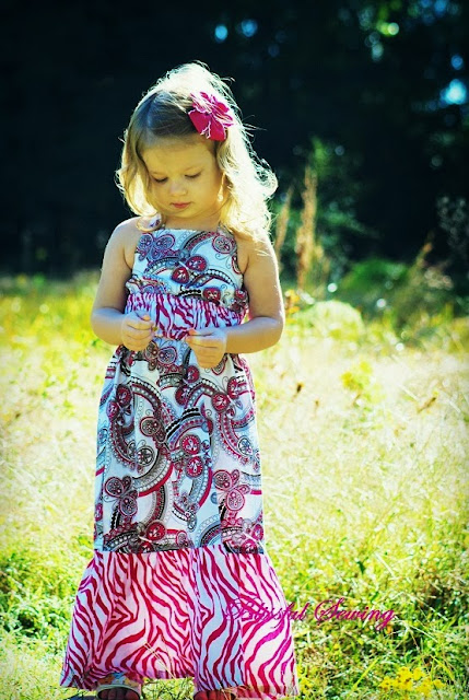 Sewing Patterns for Girls Dresses and Skirts: Maxi Dress Sewing Pattern
