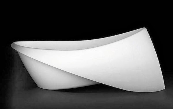 Marzua: Goccia: bañera de material gelcoat