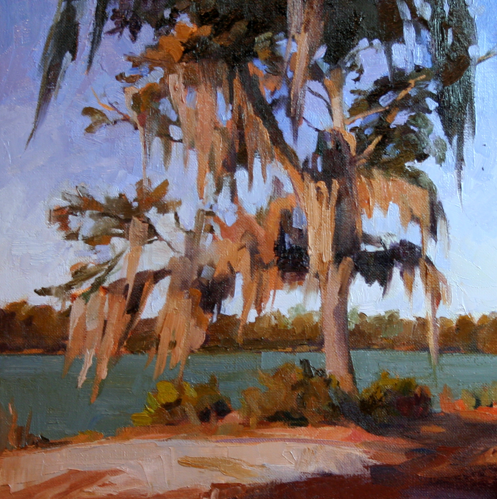 patricia walsh studio spanish moss 12" square