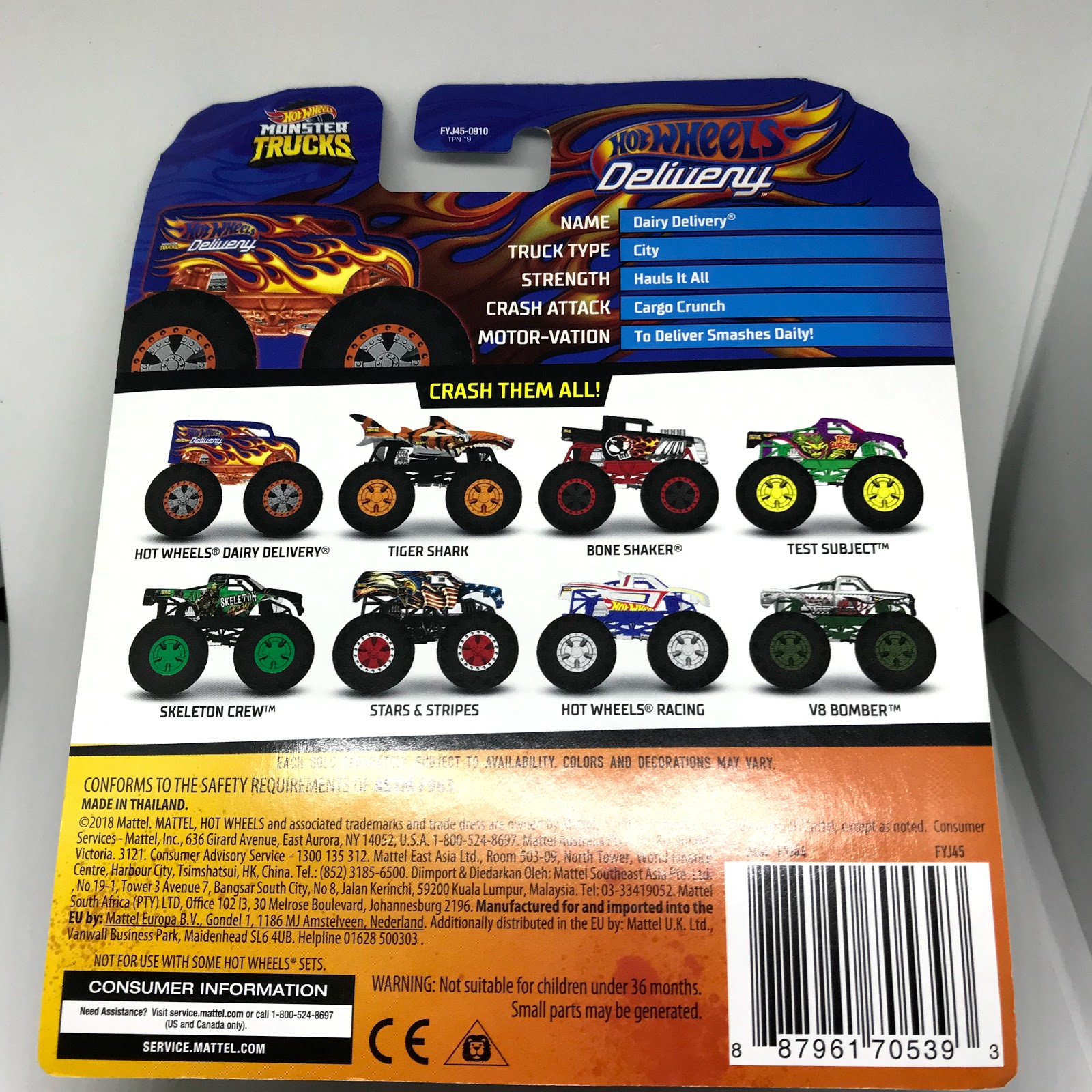 hot wheels monster trucks 2018