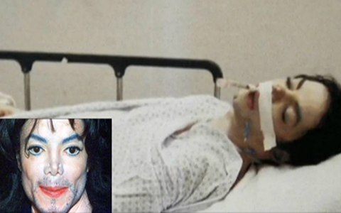 Foto de Michael Jackson morto