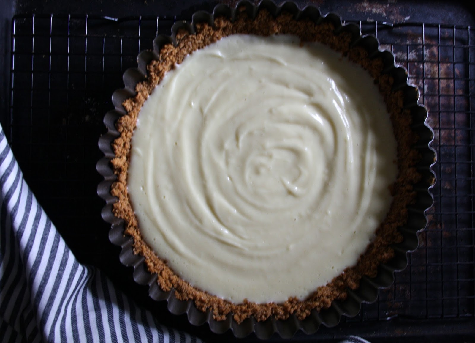 salted sugared spiced™ Graham Cracker Custard Pie