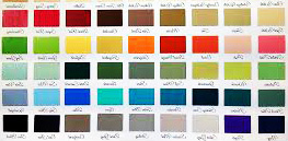 Annie Sloan Color Chart 2016