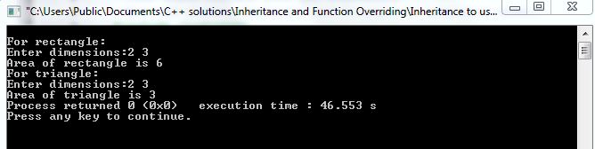 Education for ALL: C++ program to use base class pointer to call ...
