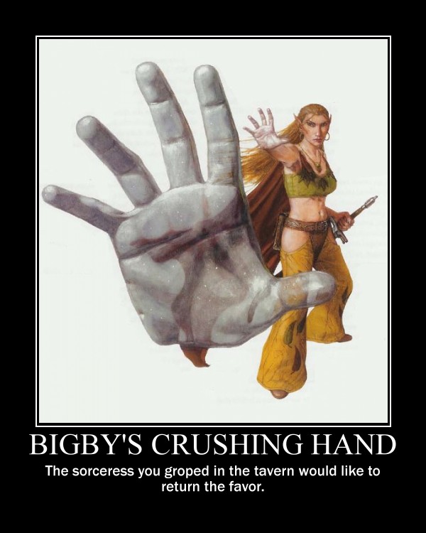 The Looney DM Bigby's Crushing Hand