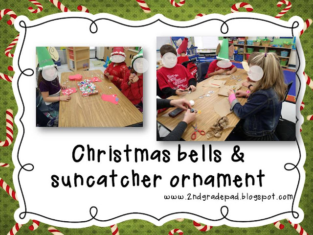 2nd Grade Pad: Christmas Craft Day and Freebie #6