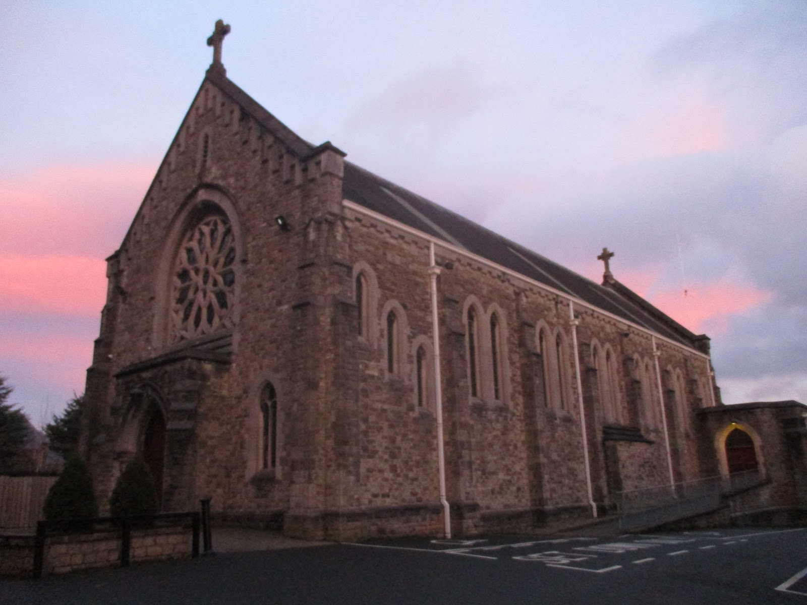 St. Thérèse of Lisieux Church, Somerton Road, Belfast in December 2017