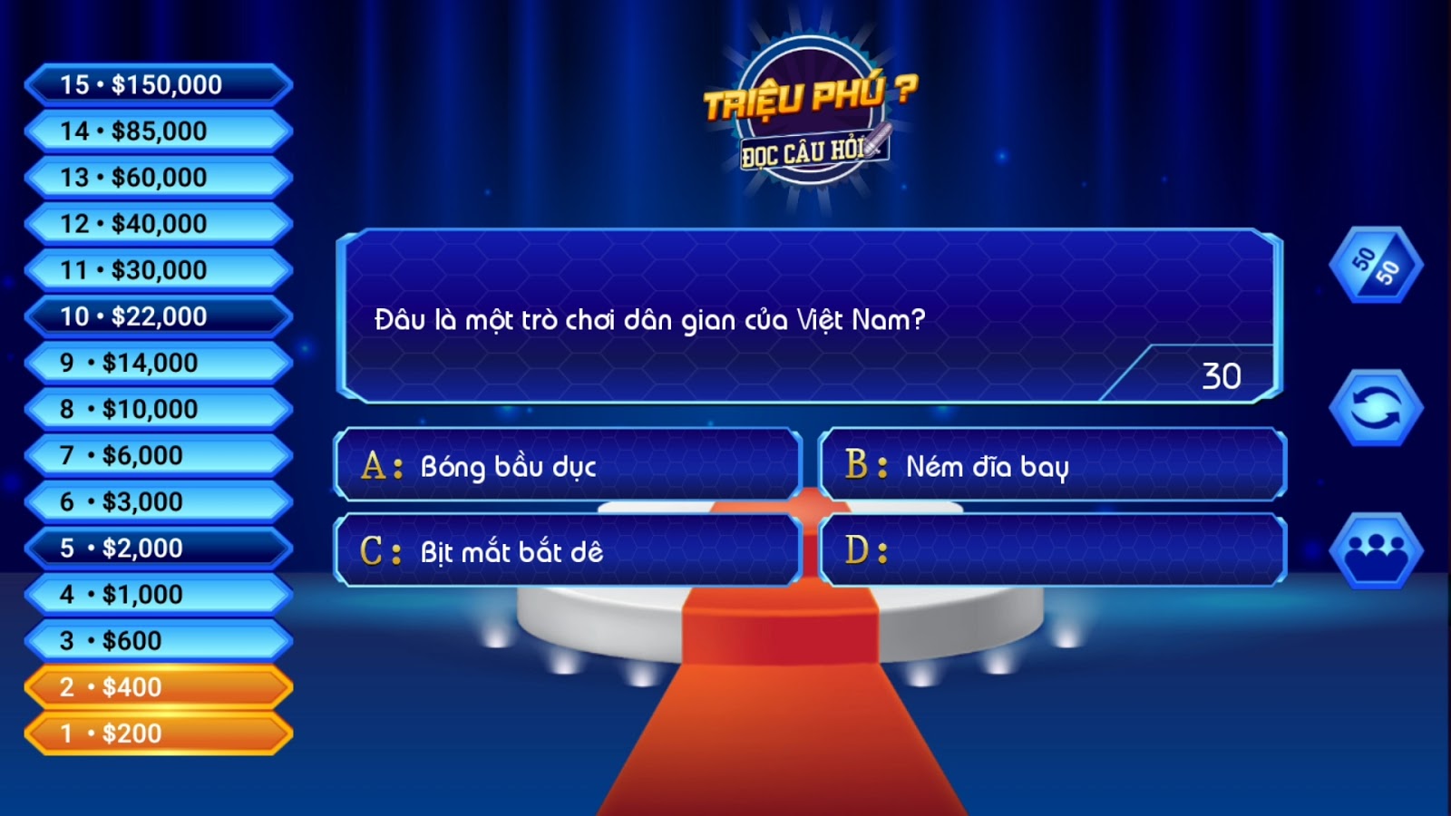 Game Ai La Trieu Phu 2018 Chơi Game Ai La Triệu Phu 2018 Online