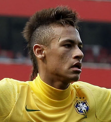 Neymar Cool Mohawk Hair Style