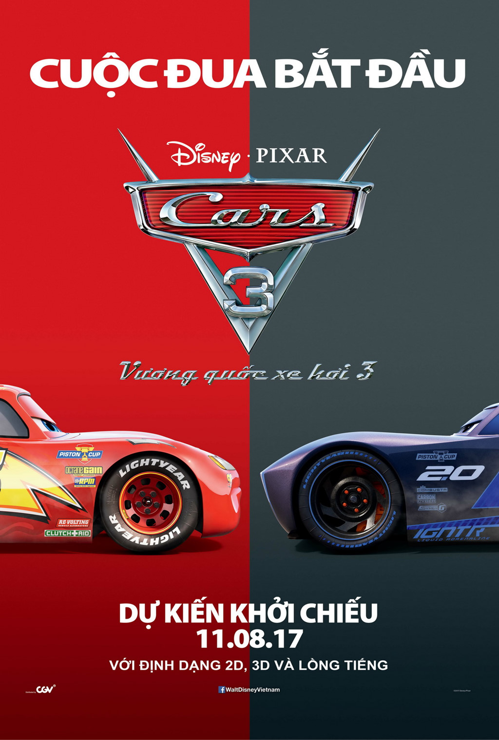 Phim Vương Quốc Xe Hơi 3 (Full HD) Cars 3 [2017]