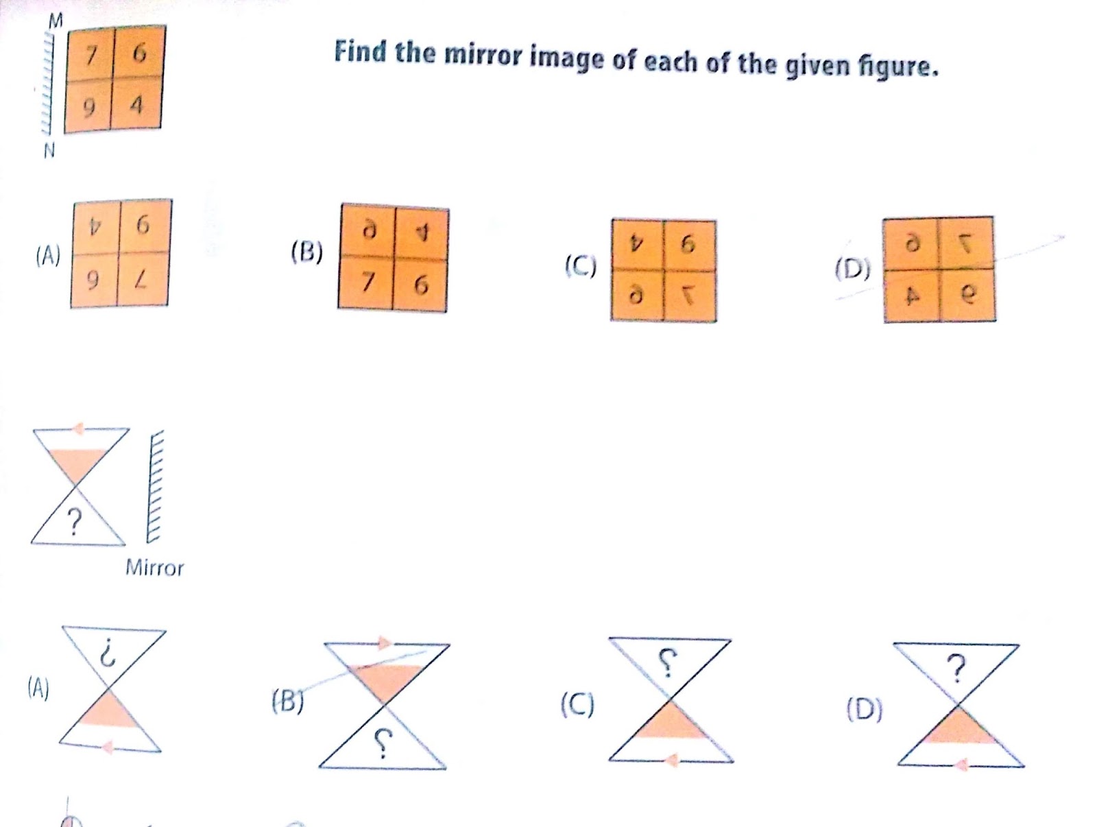 Mirror Image Puzzles