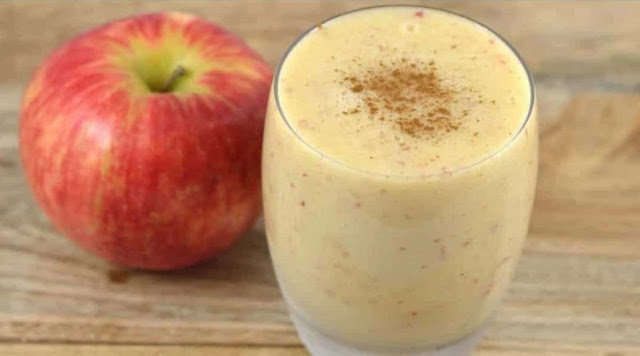 Apple And Oat Smoothie To Deflate The Stomach And Lose Weight
