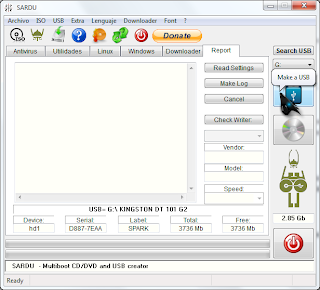 Crear USB Booteable Multisistema con Sardu