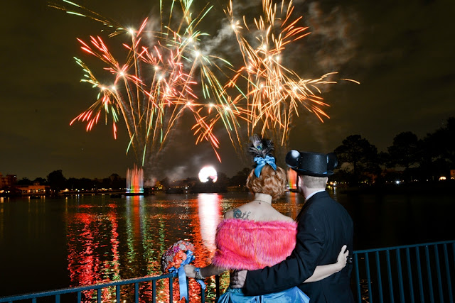 Walt Disney World Wedding - Dessert Party Fireworks