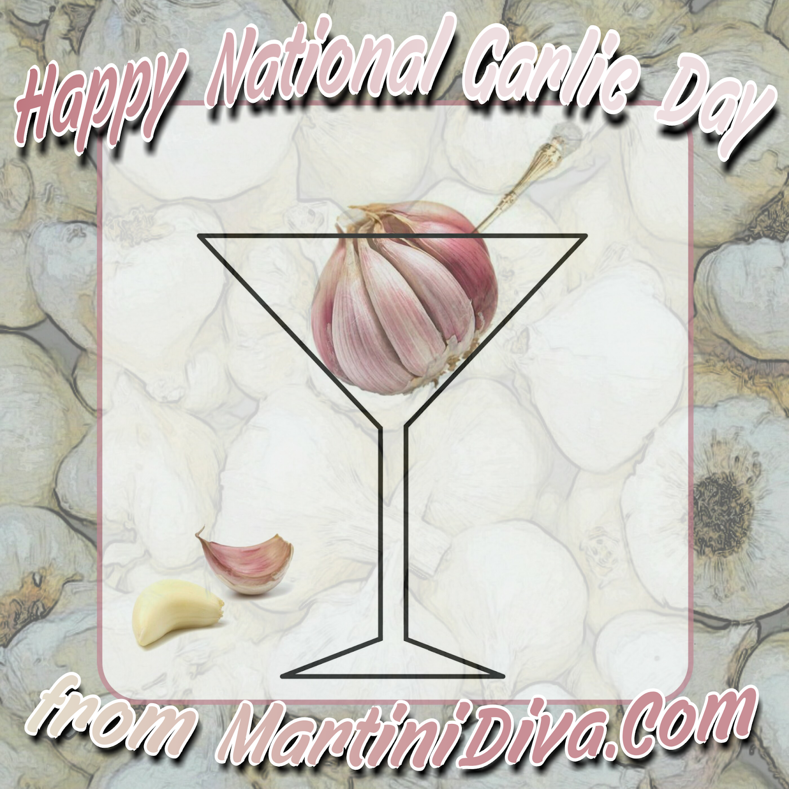 The MARTINI DIVA GARLIC MARTINI & GARLIC INFUSED VODKA RECIPES