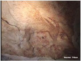 indonesia corners: Prehistoric Cave Paintings and the Lost East of Eden
