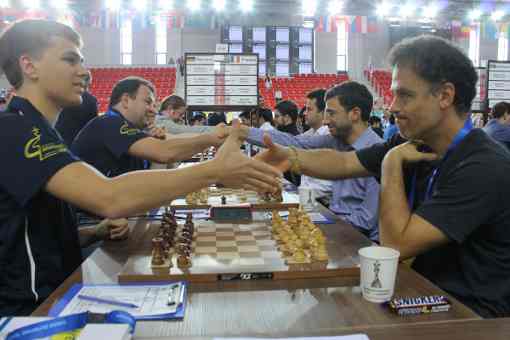 La France bute contre l'Allemagne à l'Olympiade d'échecs - Photo © Chess & Strategy