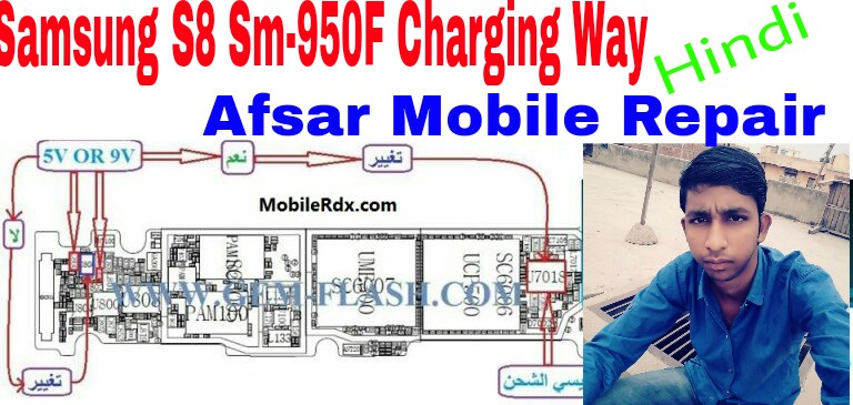 Afsar Mobile Repair Samsung Galaxy S8 Charging Problem Solution Jumper Ways