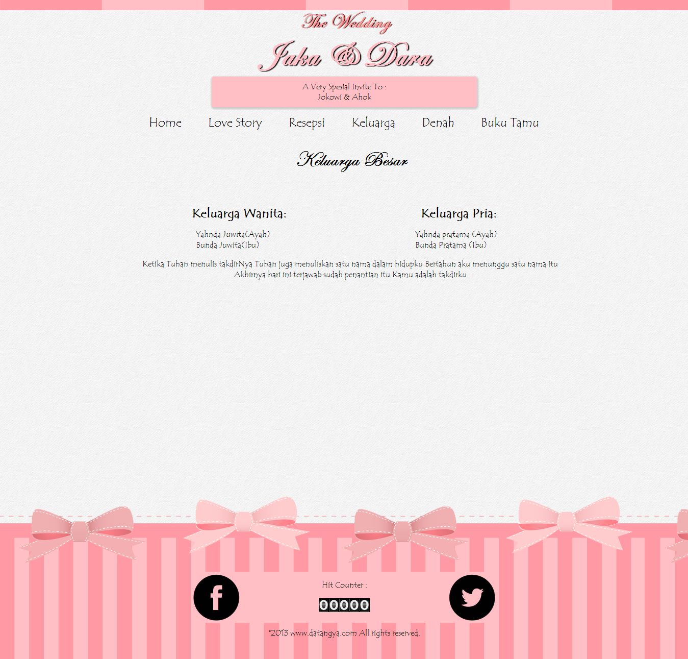  Undangan  Pernikahan Online  Desain  undangan  online  Sweety 