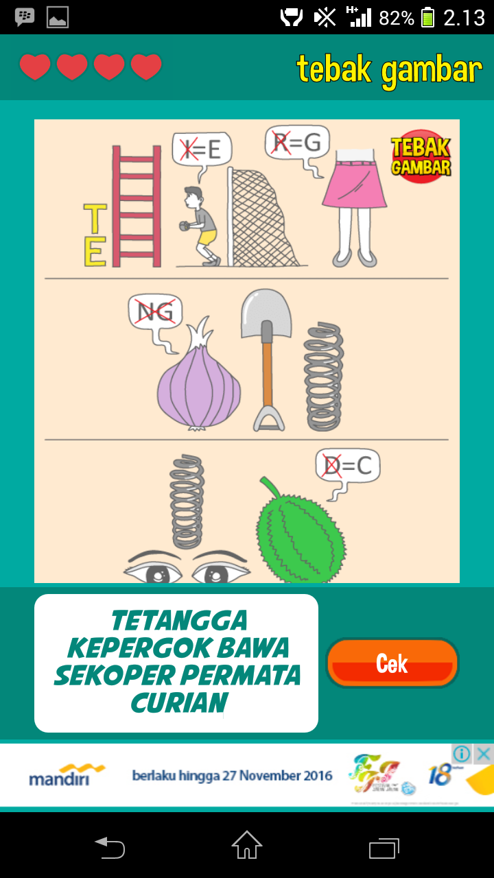 Como Novio Tebak Gambar Level 82 Beserta Gambarnya