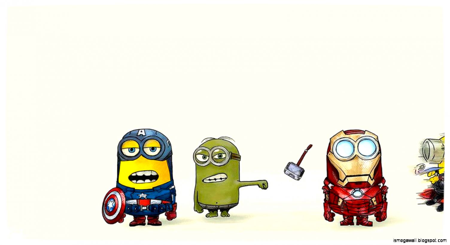 Gru And Minions Avengers