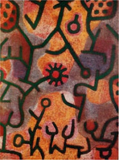 Paul Klee painting - Flora di Roccia