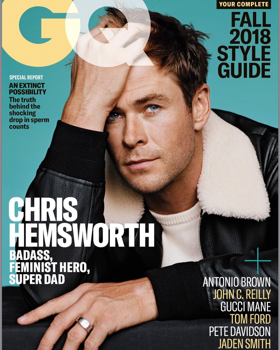 Chris Hemsworth's Sexy GQ Photoshoot! | The Gossip Factory