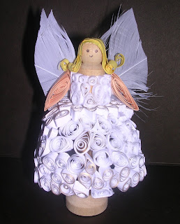 Christmas Creative: Quilled 3D Angel