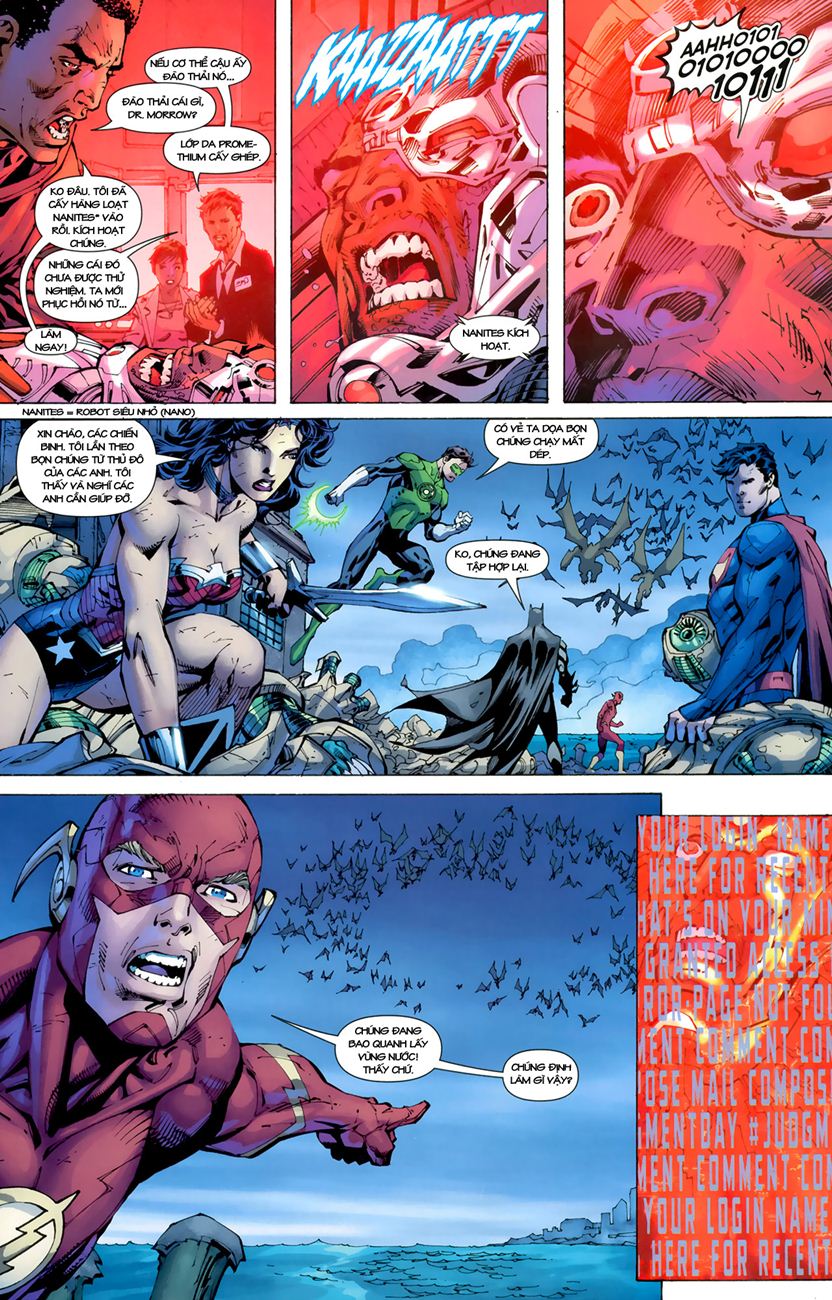 Justice League chap 3 trang 20