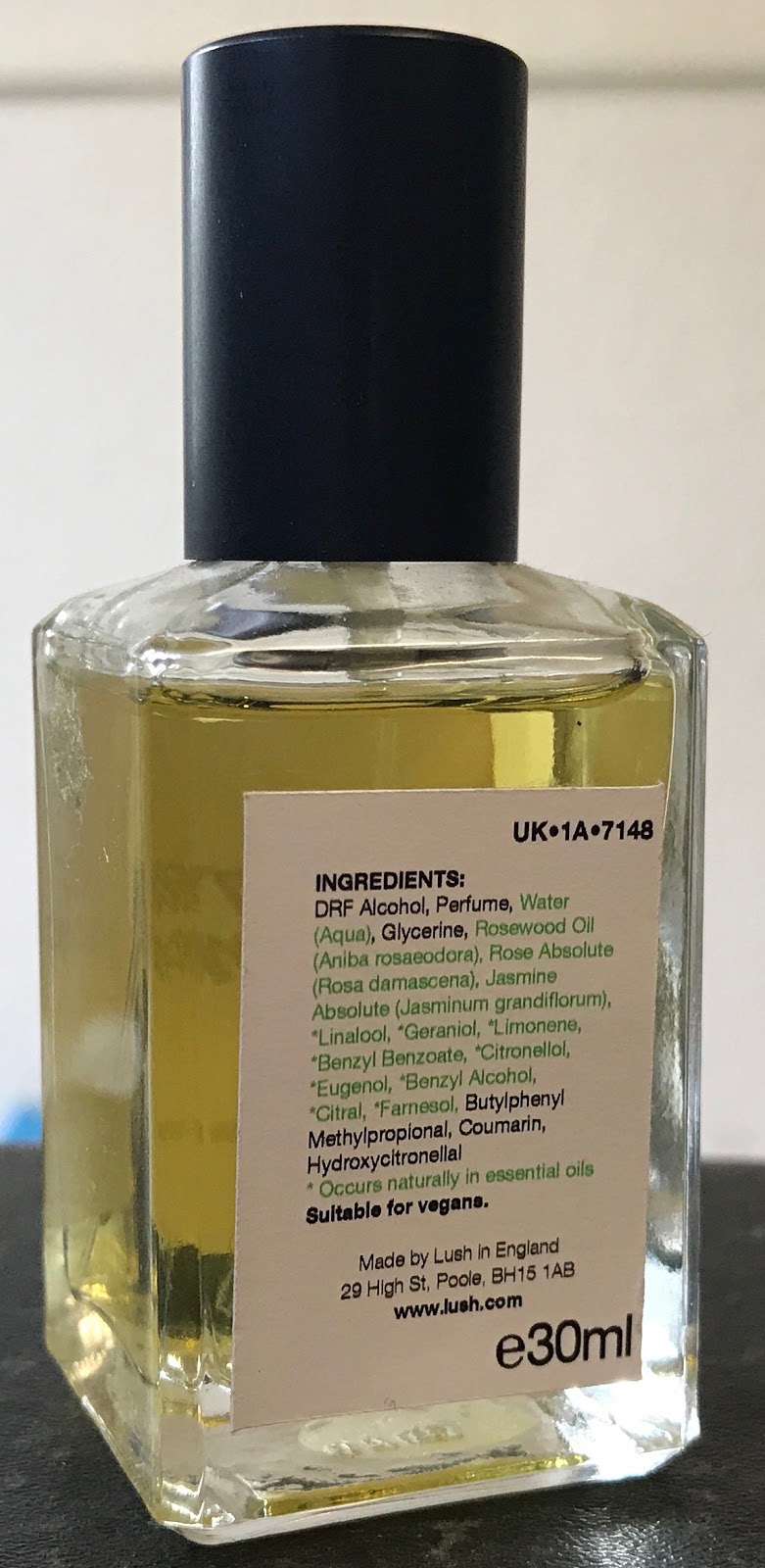 All Things Lush UK Sweet Grandma Liquid Perfume