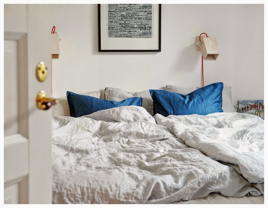 Decoración Fácil: #Tendencia, apliques de pared en dormitorios