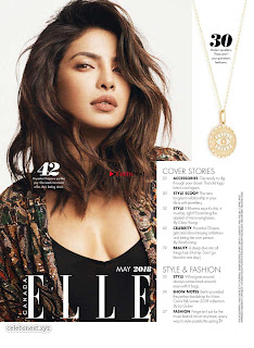 Priyanka Chopra looks fresh stylish young and beautiful for Elle Canada April 2018 ~  Exclusive Galleries 003