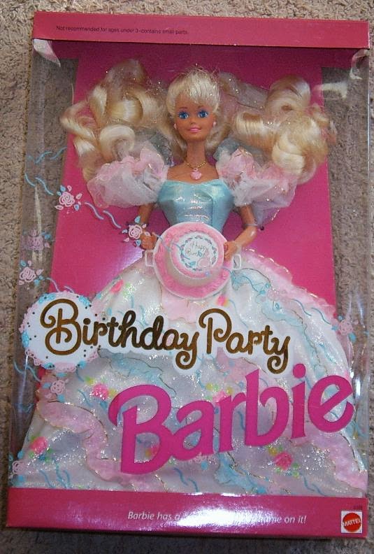 Miss Missy Paper Dolls: Happy Birthday Barbie