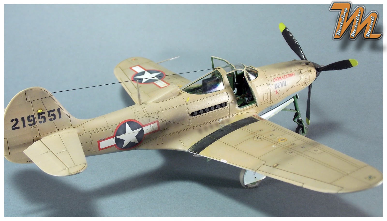 Bell P-39Q Airacobra, USAF, Eduard 1:48