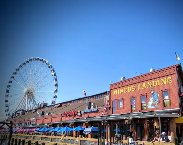 Things to Do in Seattle - Ferris Wheel and Miners Landing