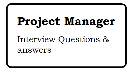 web development project manager interview questions and interview questions for a project manager