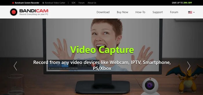 Bandicam - Camtasia Alternatives Screen Recorders