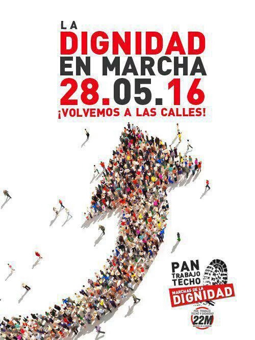 28 mayo Marchas de la Dignidad