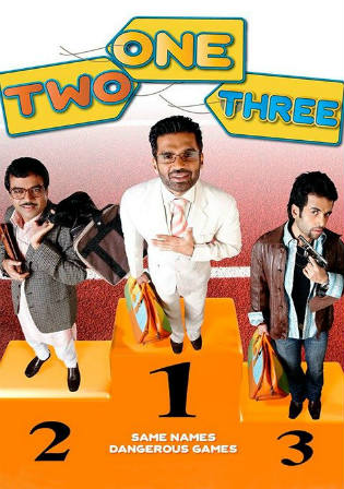 One Two Three (2008) Hindi Movie Download || DVDRip 720p