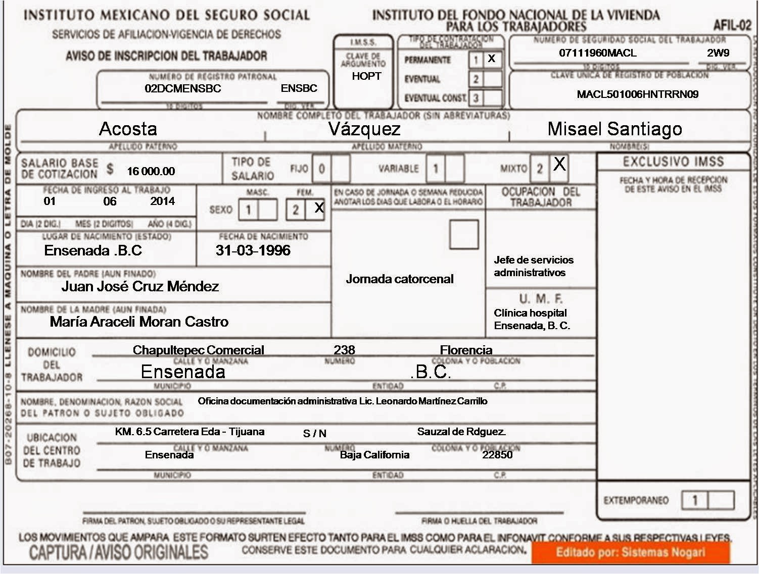 formato afil 01 pdf formato receta imss editable