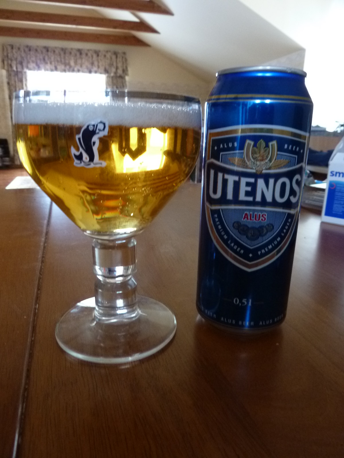 Sörvadászat: Utenos Alus Premium Lager