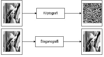 Ilustrasi Kriptografi dan Steganografi