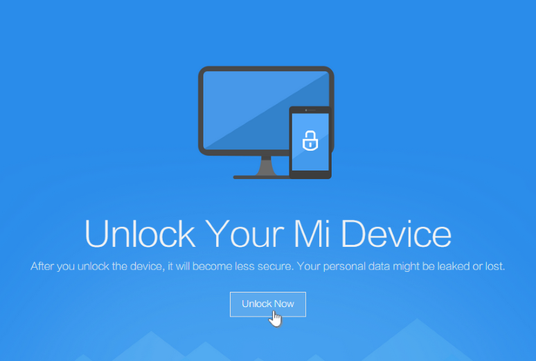 Mi Flash Unlock Tool V2.2.406.5
