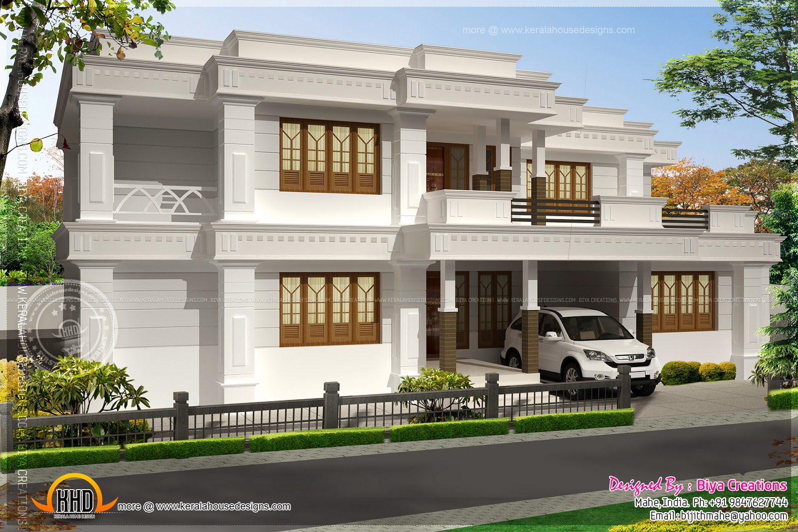 Nice modern house exterior - Kerala home design and floor ...