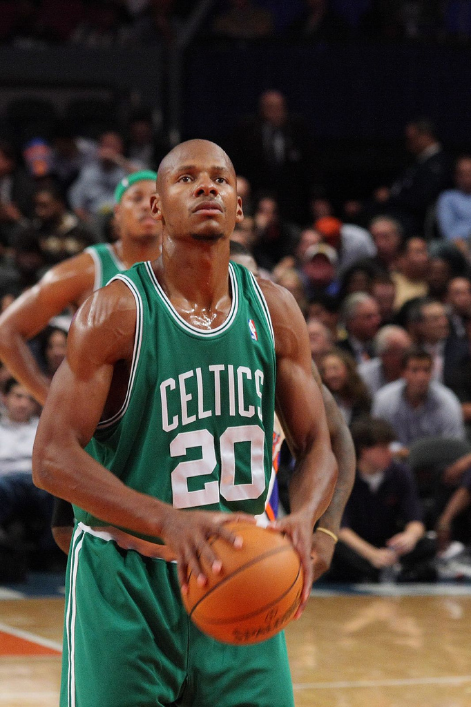 Best Celebrity Ray Allen Basketball Player