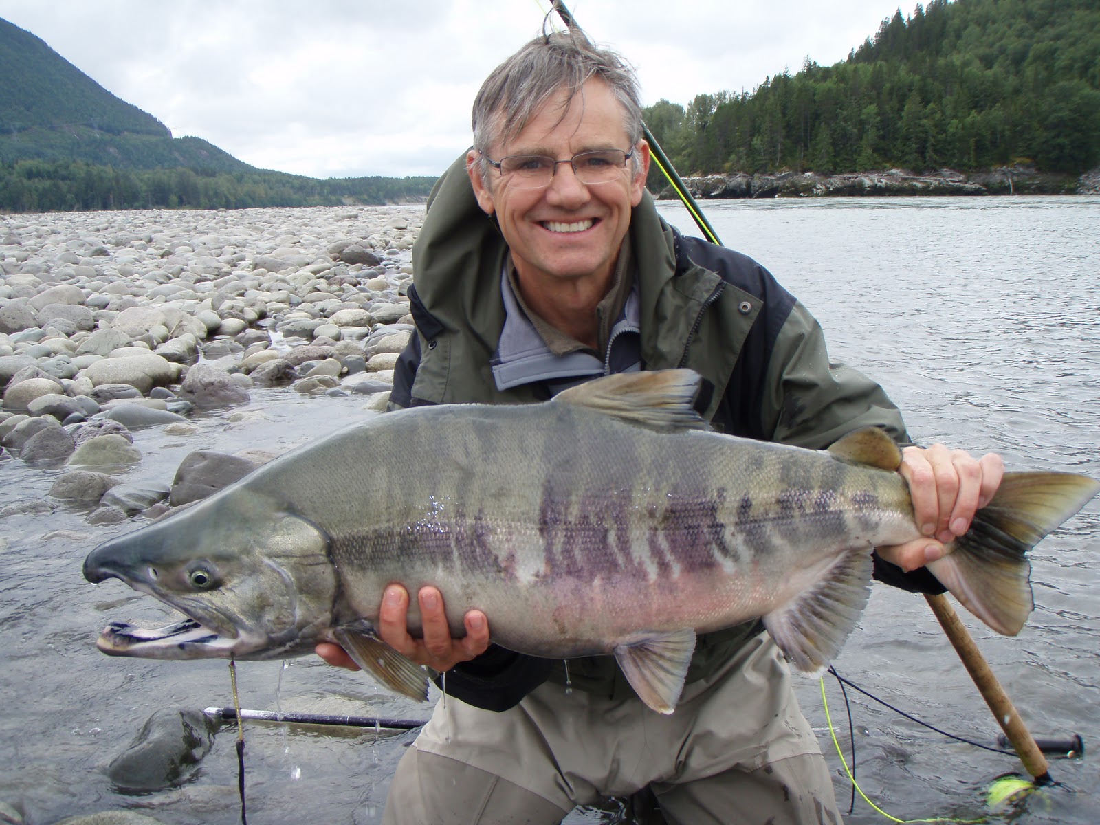 Skeena river fishing guides for Salmon & Steelhead Chum Salmon