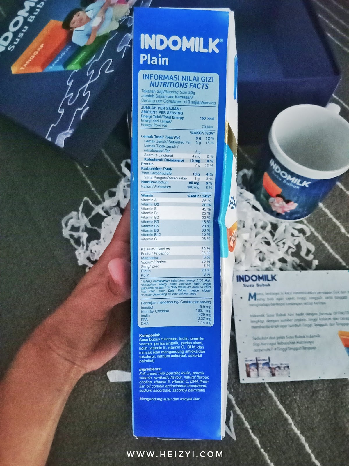 Kandungan Satu Gelas Susu Indomilk - Indomilk Susu Kental Manis Sachet