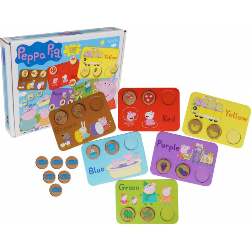 Peppa Pig Peppa Pig Colour Sorting Game Peppa Pig Peppa Pig Colour Sorting Game