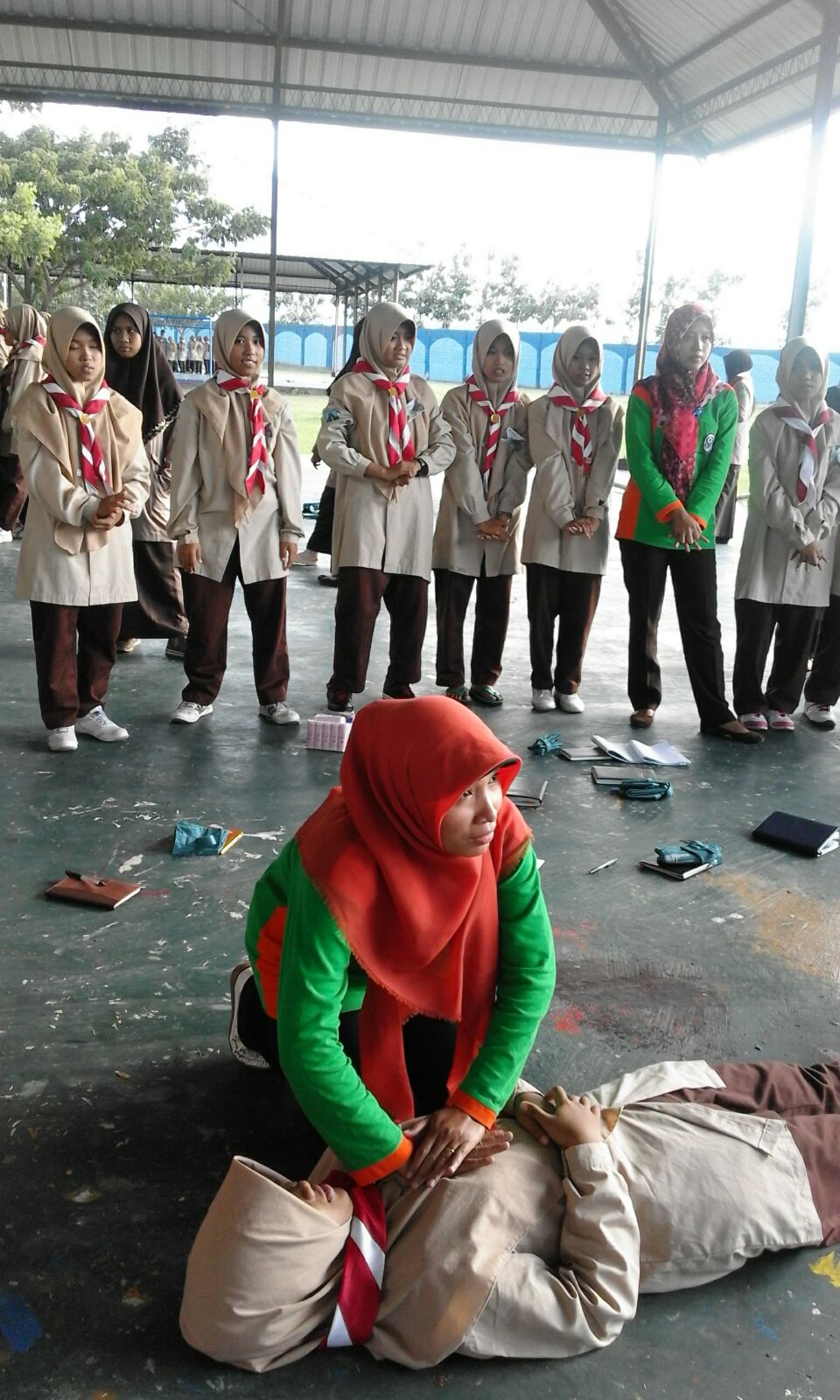 SBH Pelatihan PPGD di Pondok Pesantren Gontor Putri 1