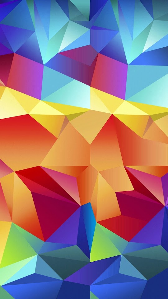 Colorful Random Triangles  Android Best Wallpaper